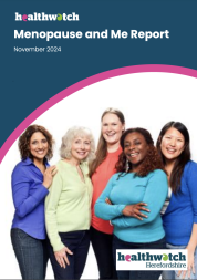 Menopause and Me Report Cover